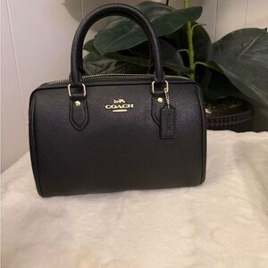 Coach Medium Rowan Leather Satchel EUC